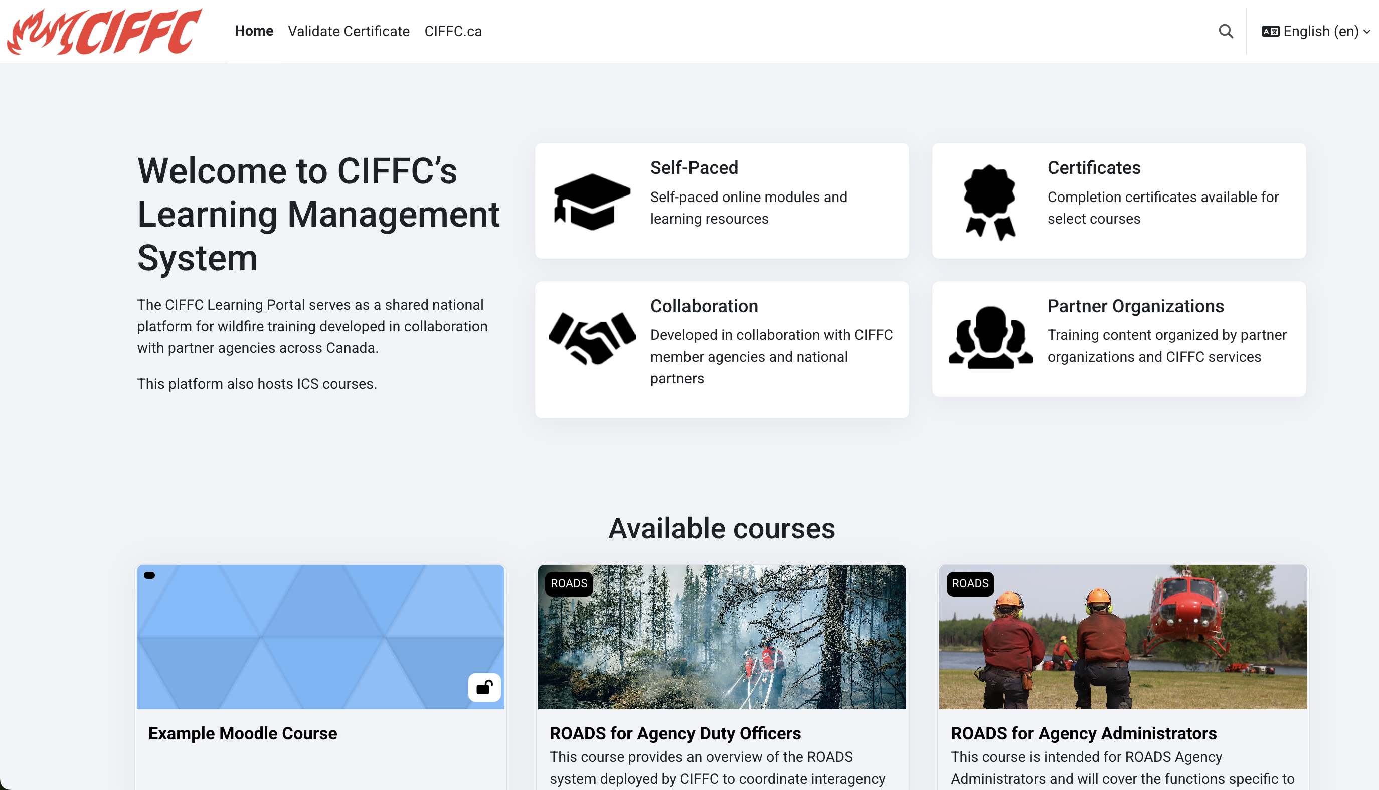 CIFFC Learning Management System thumbnail