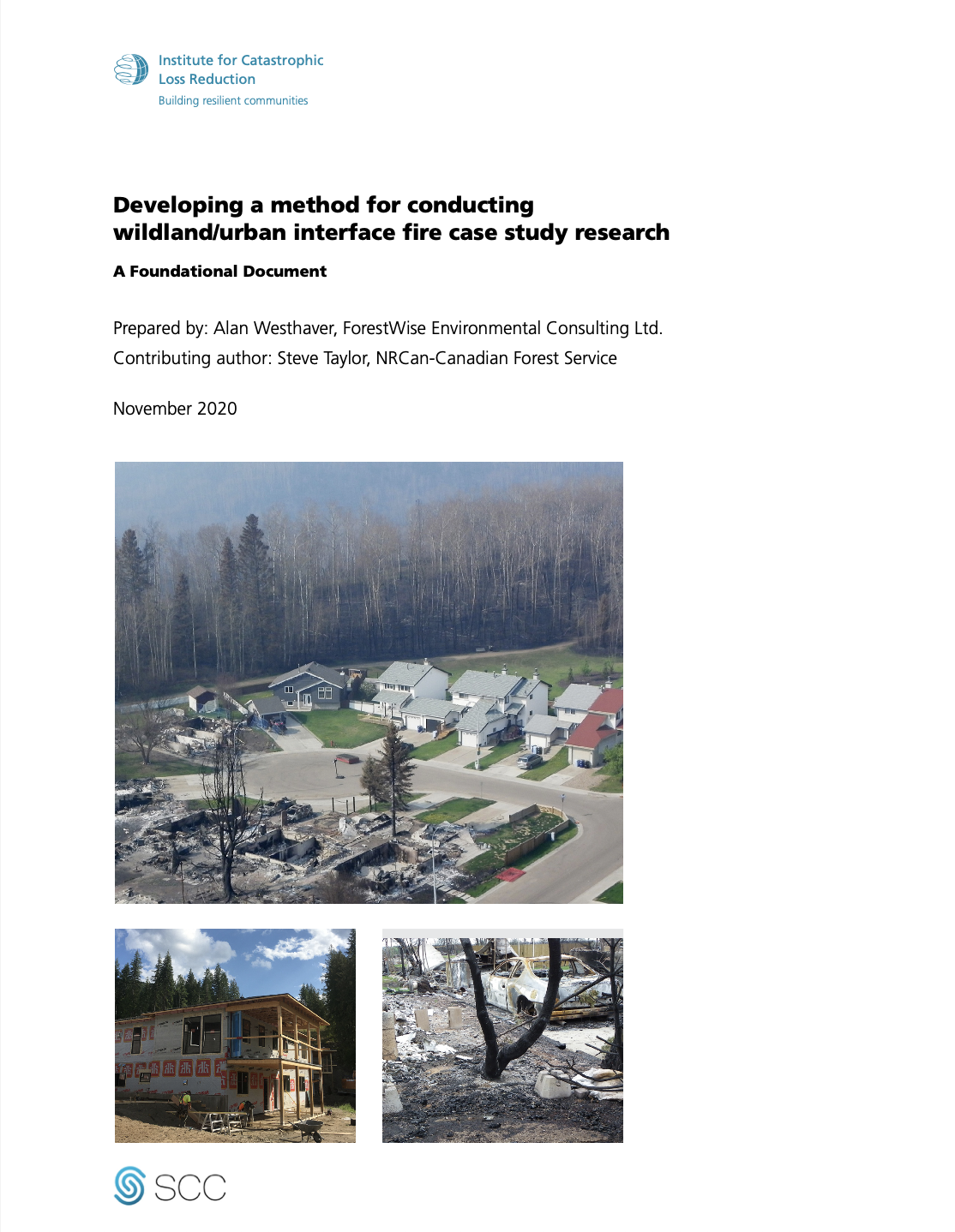 Developing a method for conducting wildland/urban interface fire case study research: A Foundational Document thumbnail