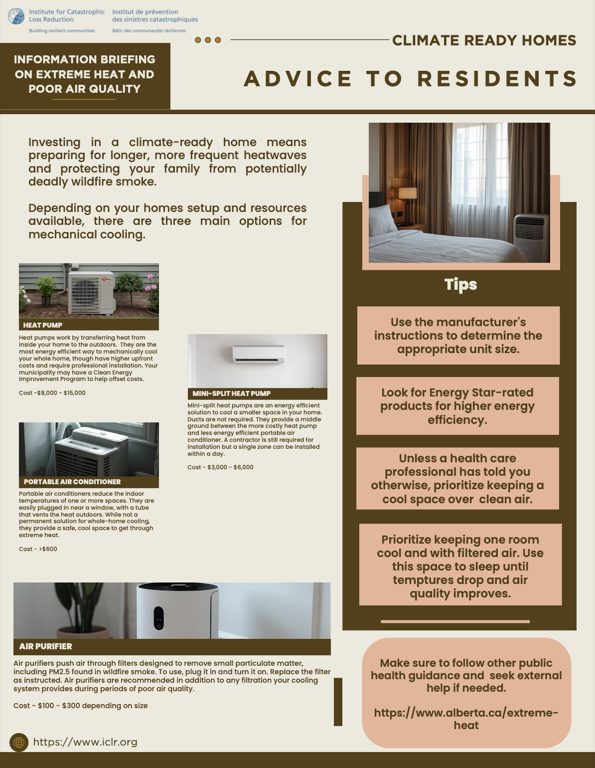 Information Briefing on Extreme Heat and Poor Air Quality: Advice to Residents thumbnail