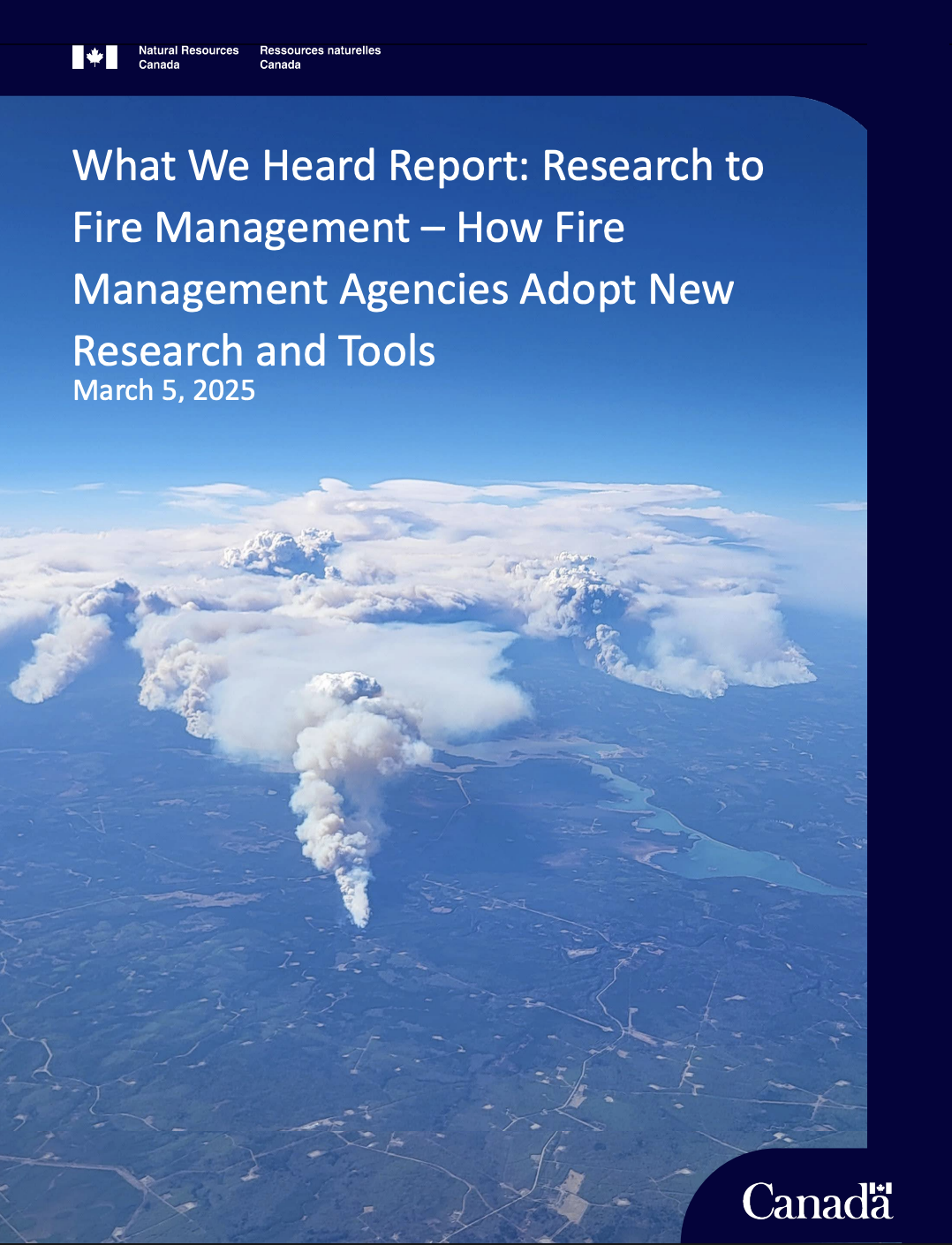 What We Heard Report: Research to Fire Management – How Fire Management Agencies Adopt New Research and Tools thumbnail