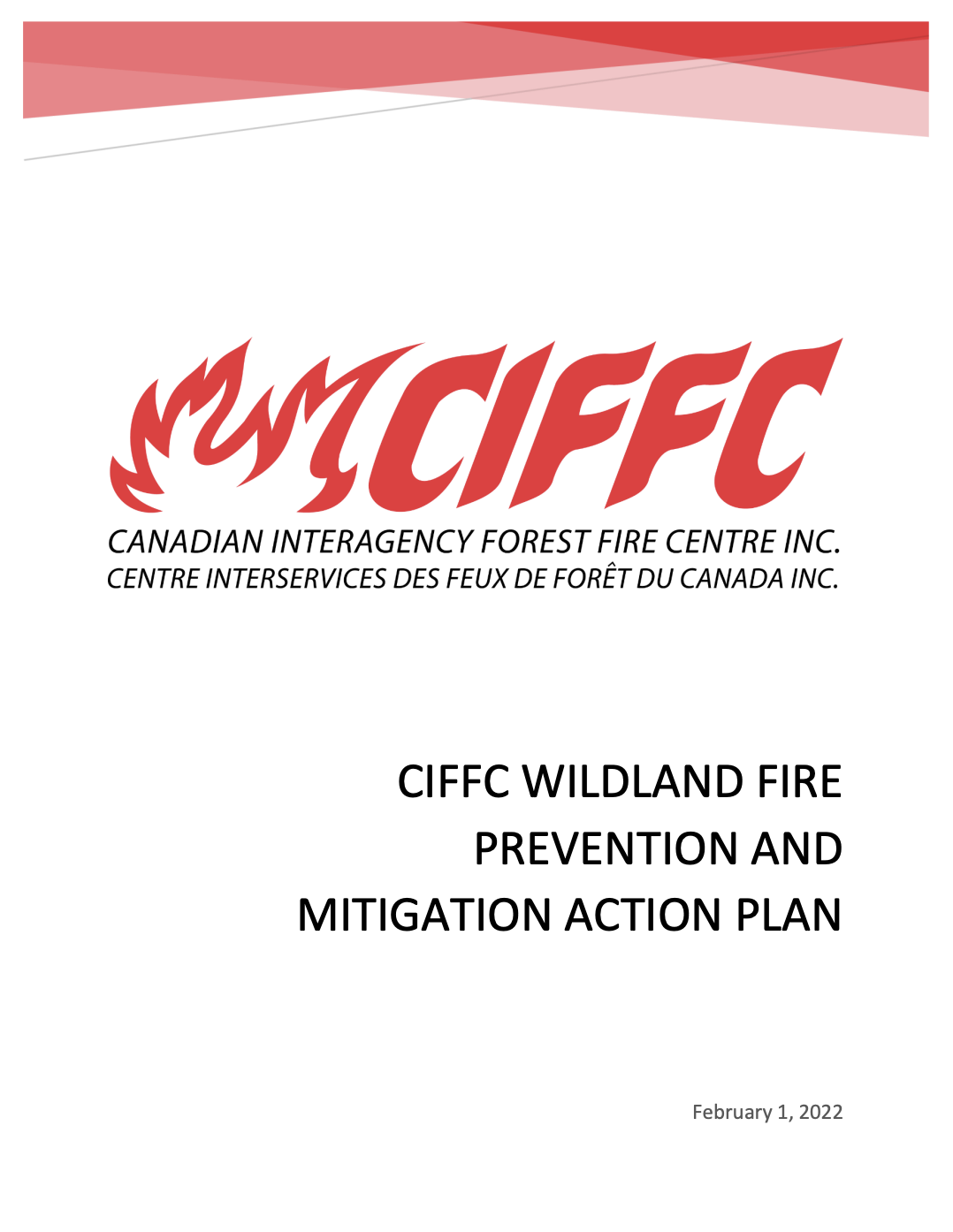 CIFFC Wildland Fire Prevention and Mitigation Action Plan thumbnail