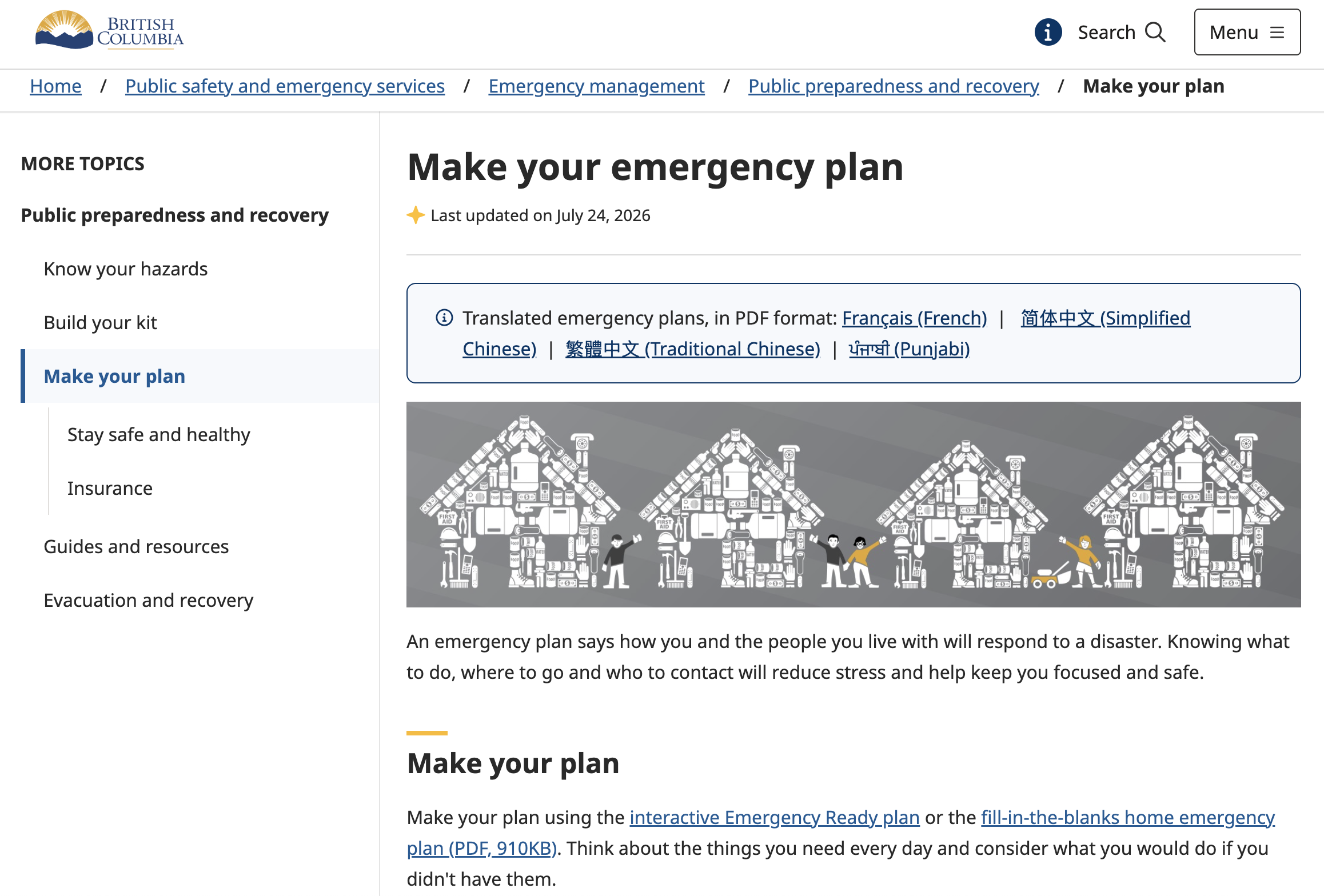 Make your emergency plan thumbnail